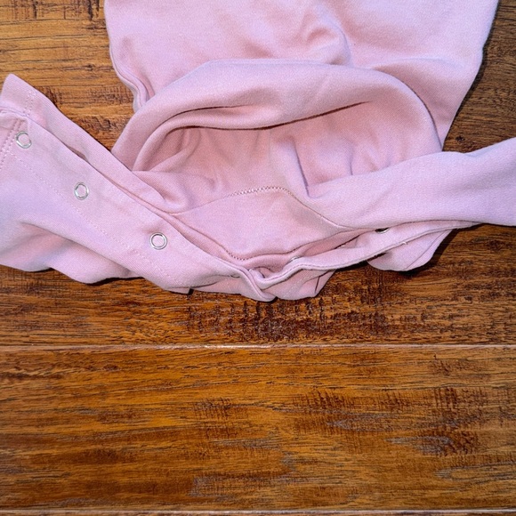 L’ovedbaby Organic Sleeveless Overall, 6-9m, mauve pink - Picture 5 of 7